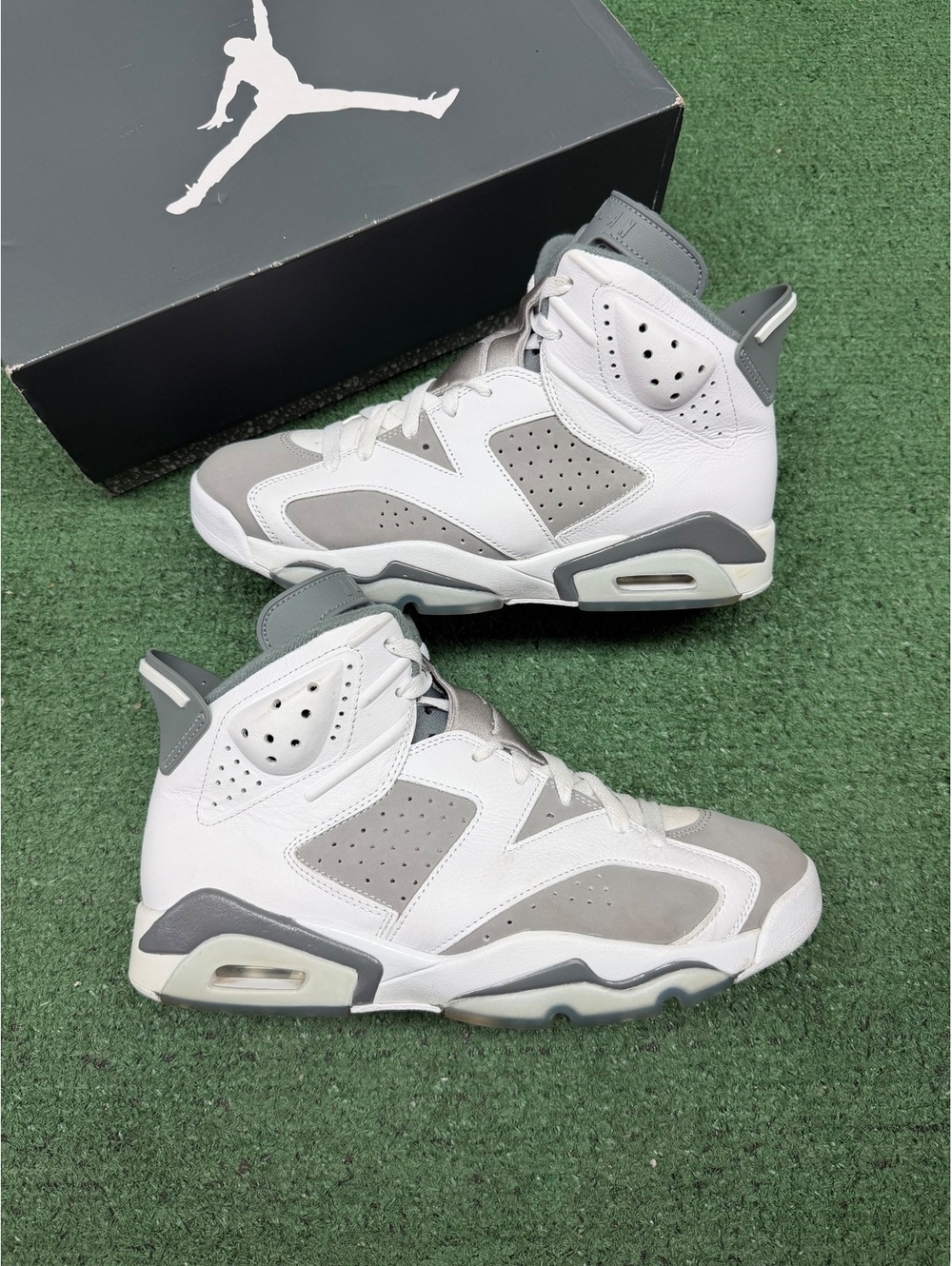 JORDAN 6 RETRO COOL GREY SIZE 9.5